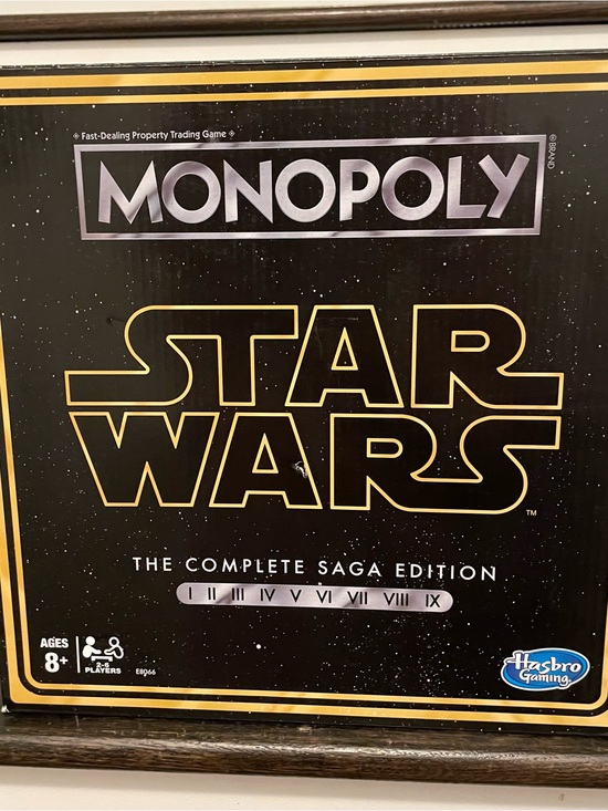 Monopoly Other - Unopened Hasbro Monopoly Star Wars Complete Saga Edition - Black & Gold